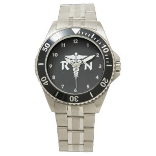 RN vårdar medicinskt symbol Armbandsur