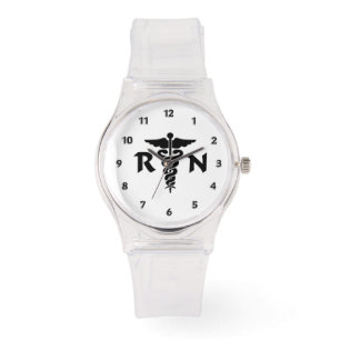 RN vårdar medicinskt symbol Armbandsur