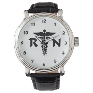 RN vårdar medicinskt symbol Armbandsur