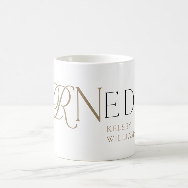 RNet RNNursing Degree Studenten Coffee Mugg (Center)