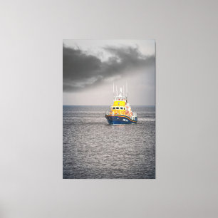 RNLI-livbåt Canvastryck
