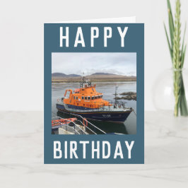 RNLI-livbåten på Isle of Islay, Scotland Card Kort
