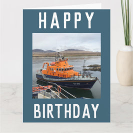 RNLI-livbåten på Isle of Islay, Scotland Card Kort