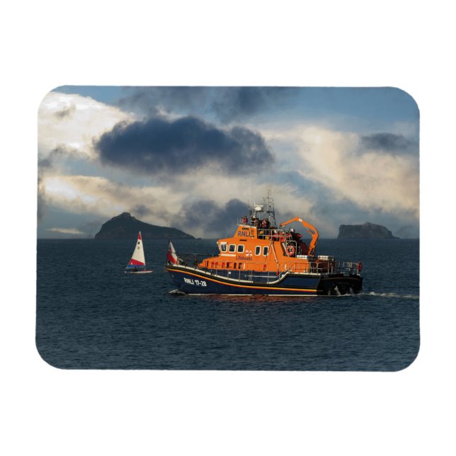 RNLI Livboat Torbay Magnet (Horisontell)