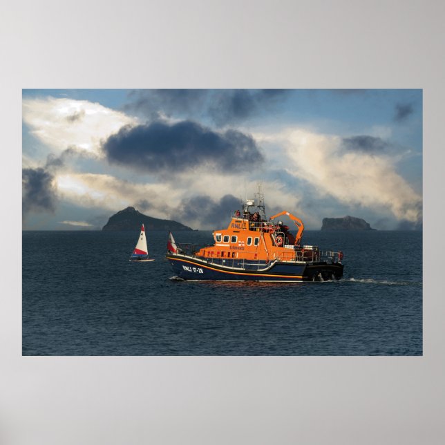 RNLI Livboat Torbay Poster (Framsidan)
