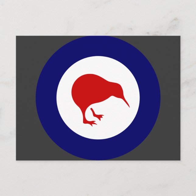 Rnzaf roundel, Nya Zeeland Vykort (Framsida)