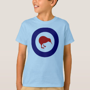 Rnzaf roundel som är nyazeeländsk t shirt