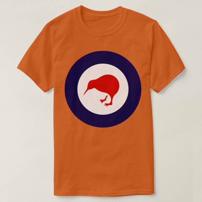RNZAF Royal New Zealand Roundel T Shirt (Design framsida)