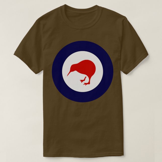 RNZAF Royal New Zealand Roundel T Shirt (Design framsida)