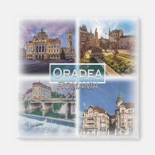 RO0013 Europa, Rumänien, Oradea, kylskåp Magnet