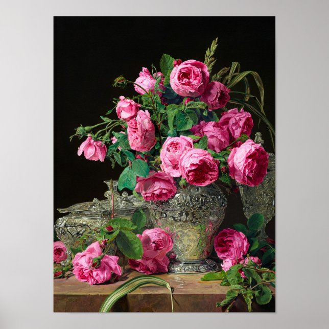 Ro, 1843 av Ferdinand Georg Waldmuller Poster (Framsidan)