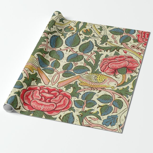 Ro 1883 William Morris Presentpapper (Utrullad)