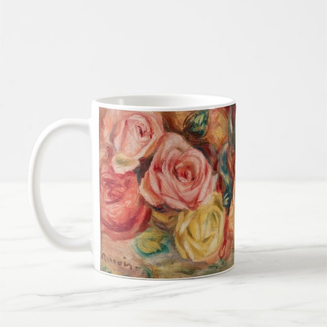 Ro (1912) av Pierre-Auguste Renoir Fine Art Kaffemugg (Vänster)