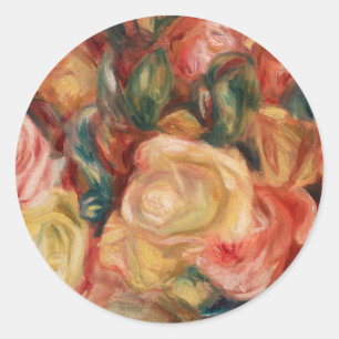 Ro (1912) av Pierre-Auguste Renoir Fine Art Runt Klistermärke