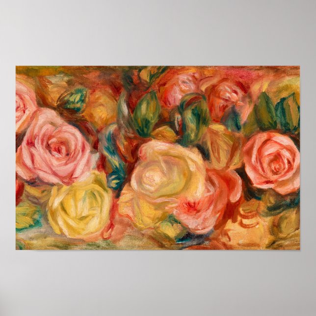 Ro, 1912 av Pierre-Auguste Renoir Poster (Framsidan)