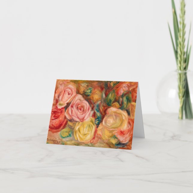 Ro, 1912 av Pierre-Auguste Renoir Tack Kort (Framsida)