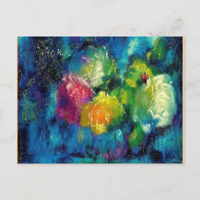 Ro, 1929 bra konsmålning vykort (Framsida)