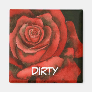 "Ro 3" Dirty Dishwasher Status Magnet