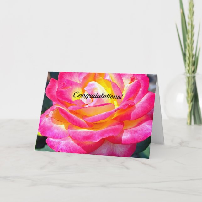 Ro 7220-Grattisars Bröllop-kort Kort (Framsida)