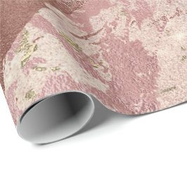 Ro Abstrakt Guld Metalliska glasstreck Presentpapper