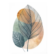 Ro Abstrakt Line Art: Vild Väg