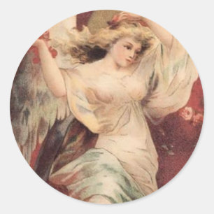Ro Angel - Sticker Runt Klistermärke