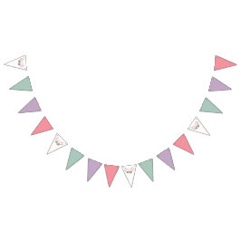 Ro Antlers & Party Garland Birthday Decor Vimplar