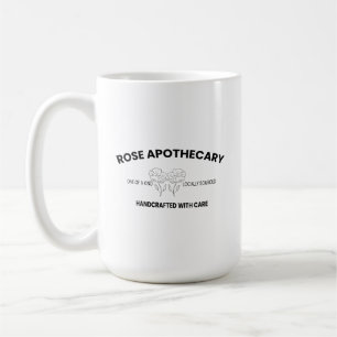 Ro Apothecary, lokalt befordrad, av ett slag Kaffemugg