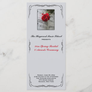 Ro är det röda musikaliska högläsningprogramet program