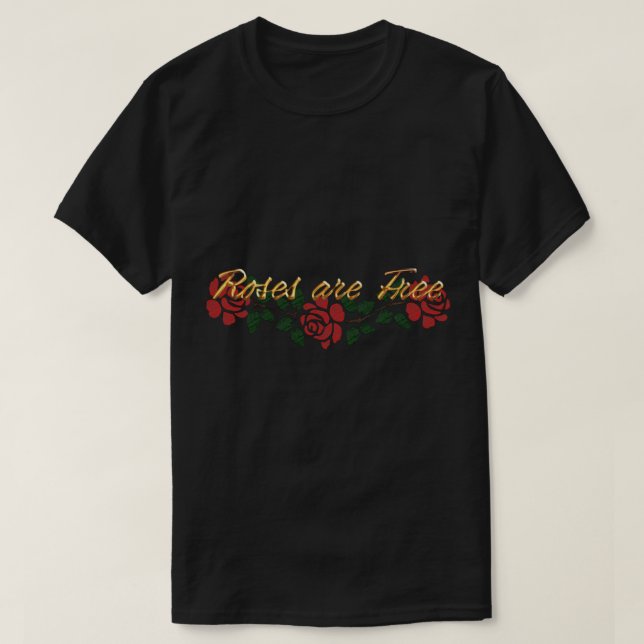 Ro är fritt t shirt (Design framsida)