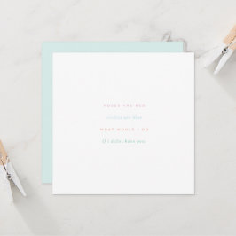 Ro är röda violiner är blå kort