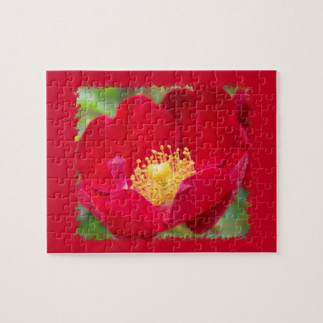 Ro är rödpuzzel pussel (Horisontell)