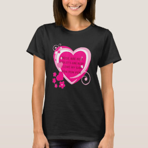 Ro är rödviolett... är blå i Kärlek mitt hjärta T Shirt