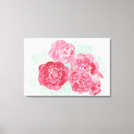 Ro är rött canvastryck