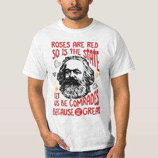 Ro är rött, liksom staten t shirt