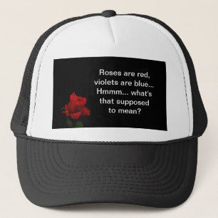 Ro är rött truckerkeps