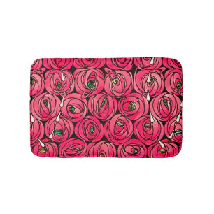 Ro Art nouveau Rennie Macintosh Graphic Badrumsmatta