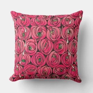 Ro Art nouveau Rennie Macintosh Graphic Kudde