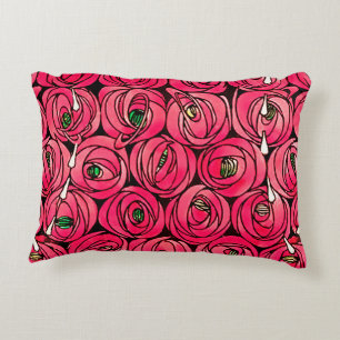 Ro Art nouveau Rennie Macintosh Graphic Prydnadskudde