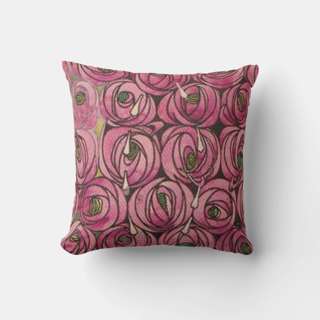 Ro av Charles Mackintosh Dekorativ kudde (Framsida)