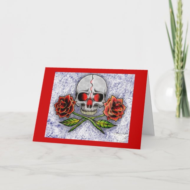 Ro av döden! Födelsedagskort Kort (Framsida)