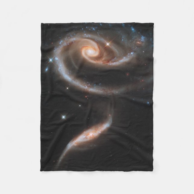 Ro av galaxer fleecefilt (Framsidan)