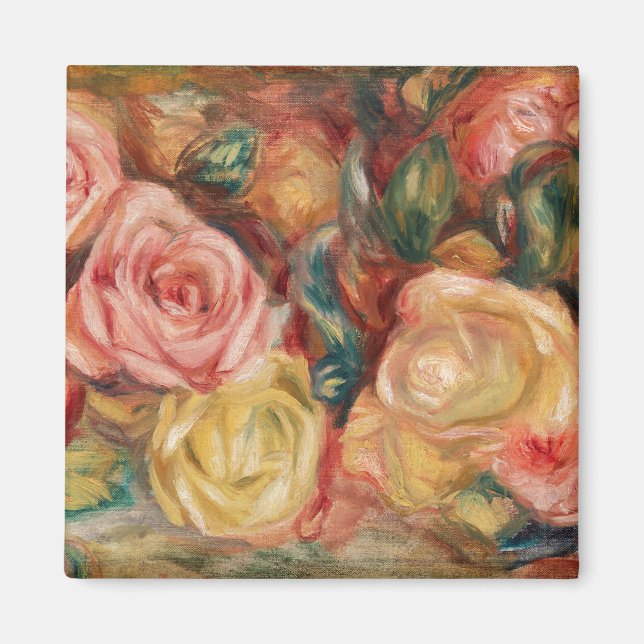 Ro av Renoir Impressionist Painting Magnet (Framsidan)