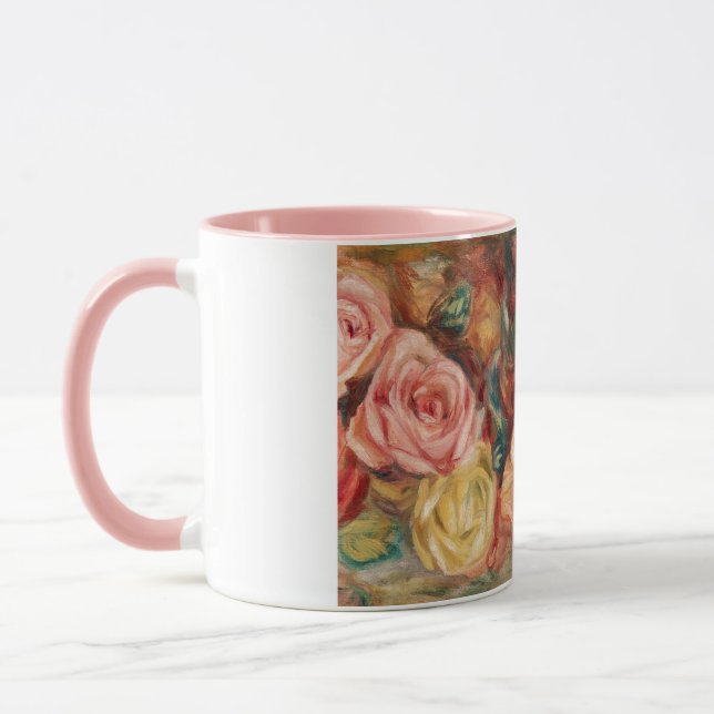 Ro av Renoir Impressionist Painting Mugg (Vänster)