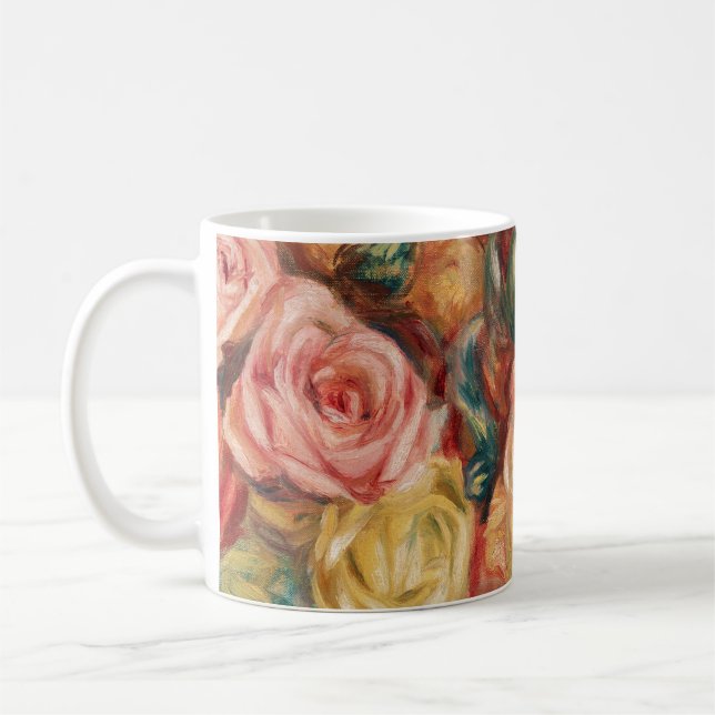 Ro av Renoir Impressionist Painting Mugg (Vänster)