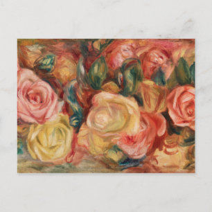 Ro av Renoir Impressionist Painting Vykort