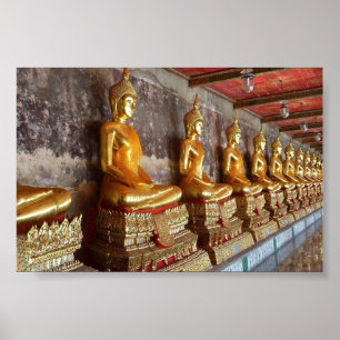 Ro av thailändsk Buddha bilder Poster
