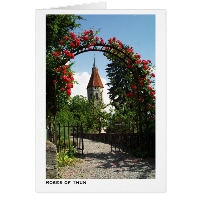 Ro av Thun Hälsningskort (Framsidan)