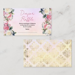 Ro Baby i Bloom Blommigt Diaper Raffle Tilläggskort