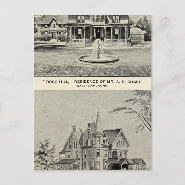 Ro Backe, domstolens hemvist Vykort (Framsida)